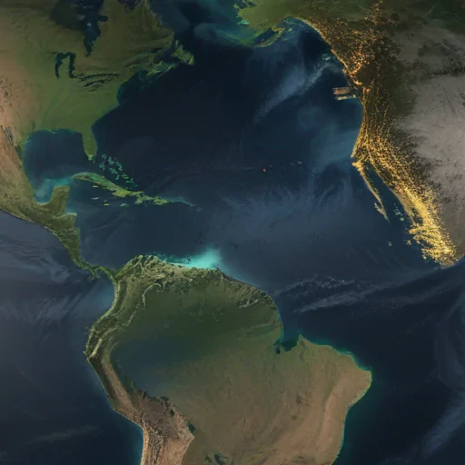 earth from space