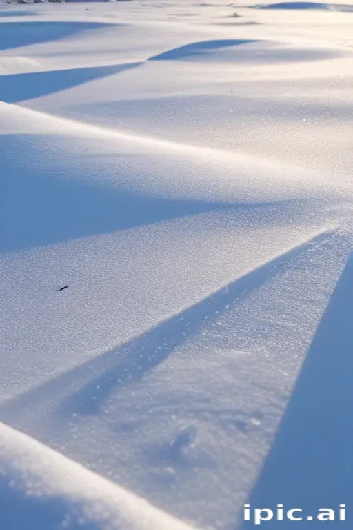transparent snow