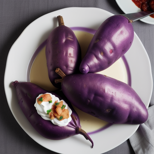 recipe for purple sweet potatoes