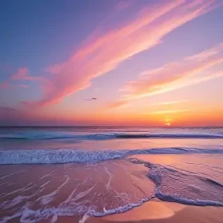 aesthetic beach background