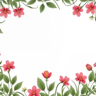simple flower background