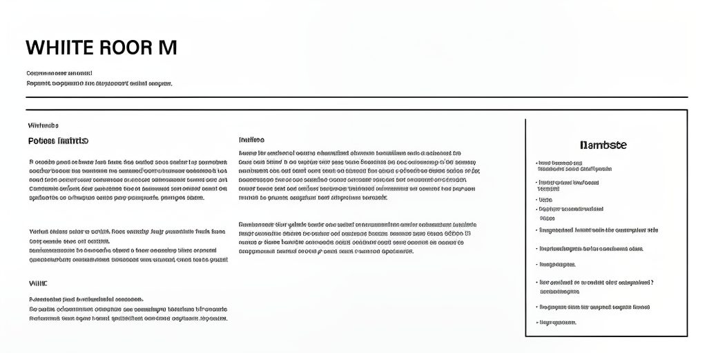 Detailed Overview of the White Room M with Key Features and Specifications