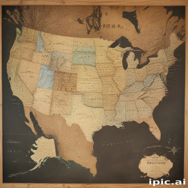united states map with state names