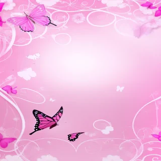 pink butterfly background