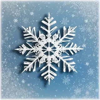 free snowflake clip art
