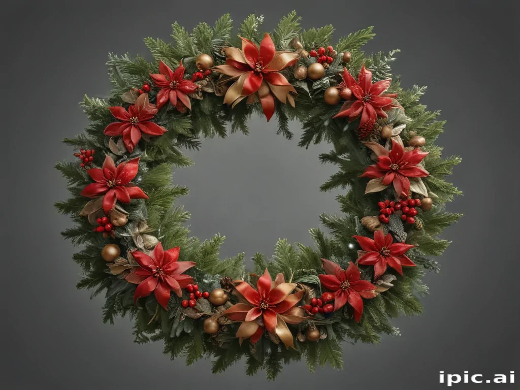 christmas wreath png