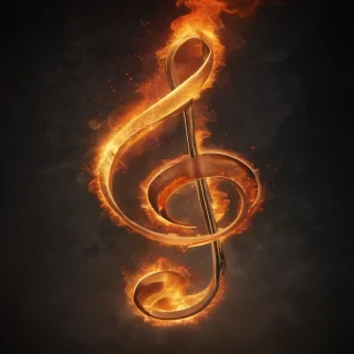 background music notes