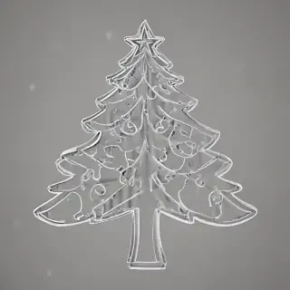 christmas outline