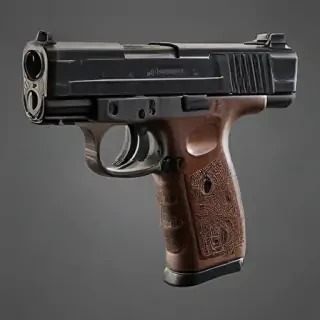gun with transparent background