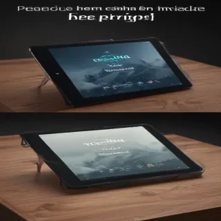 tablet mockup