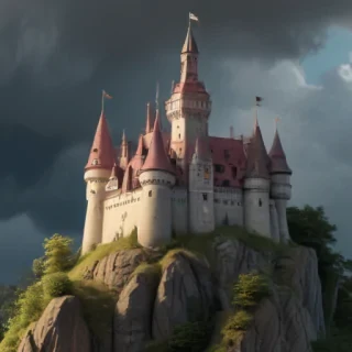cartoon castel