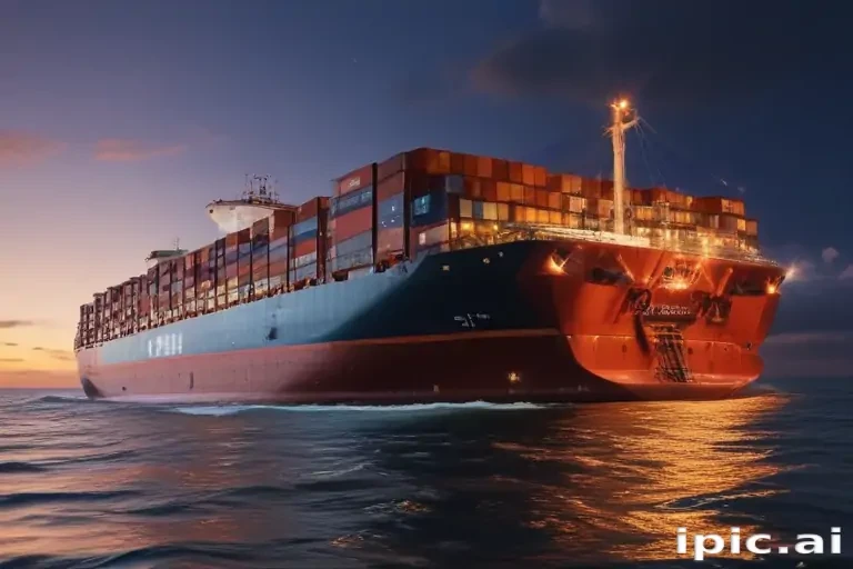 container ship