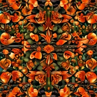cute orange wallpaper