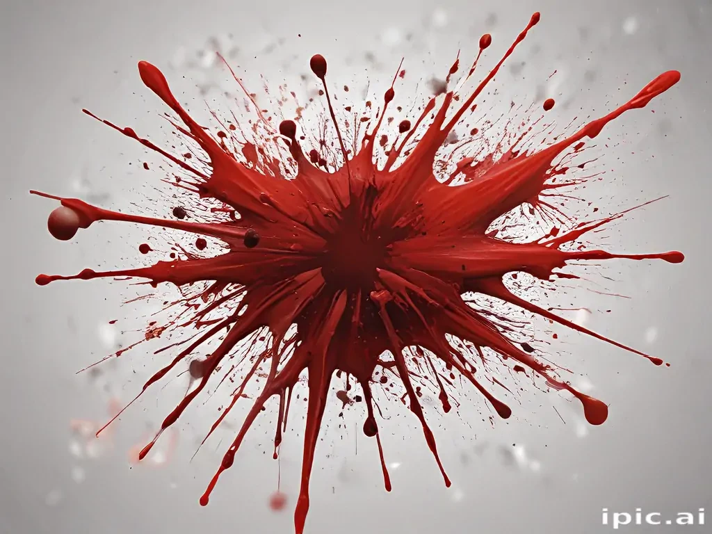 blood splatter png