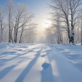 snow transparent