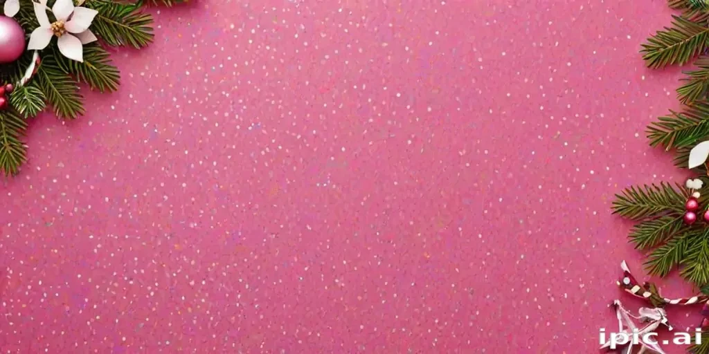 pink christmas background