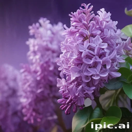 lilac background