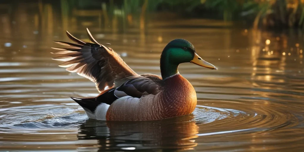 background duck