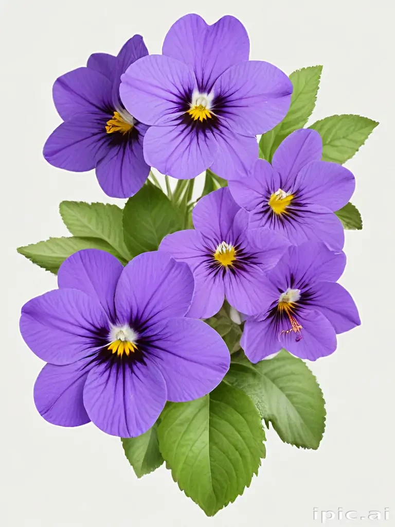 violets png