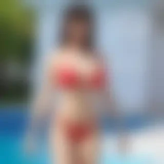 ai girl in bikini