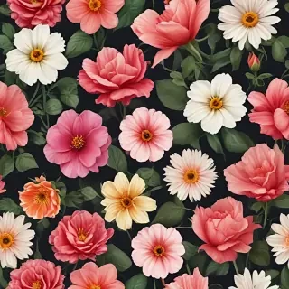 realistic flowers png