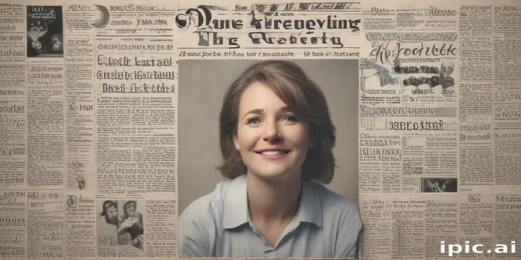 newspaper collage png