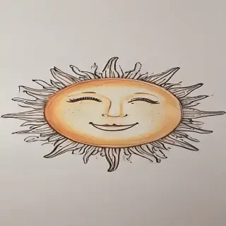 sun doodle