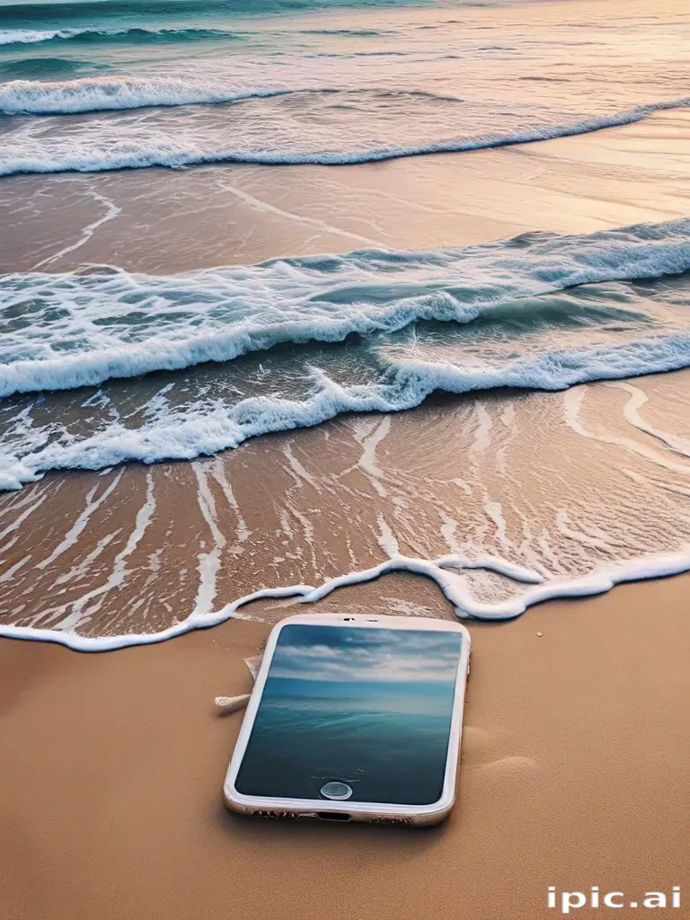 iphone beach wallpaper