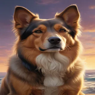 dog illustration