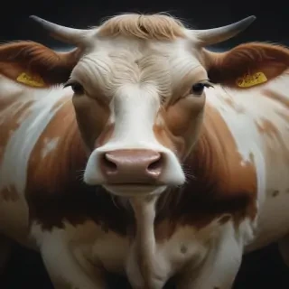 aesthetic cow print