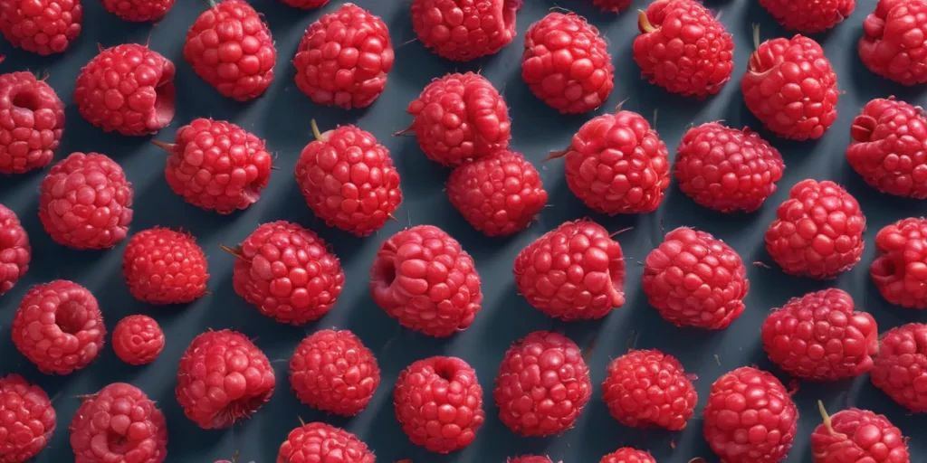 cartoon raspberry