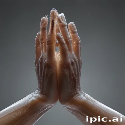 transparent prayer hands