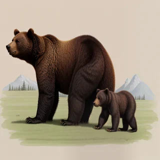 bear drawlings