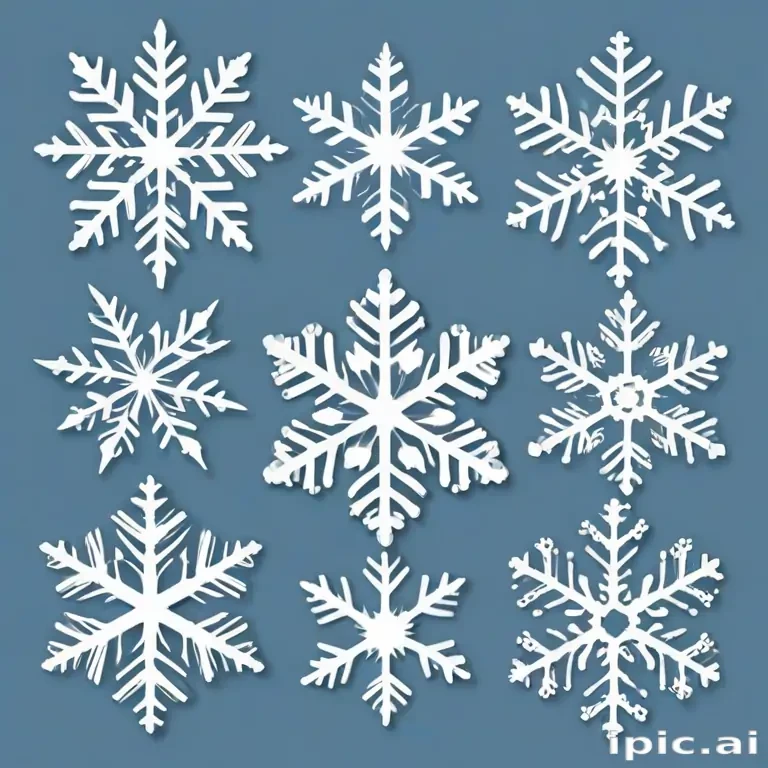 free snowflake clip art