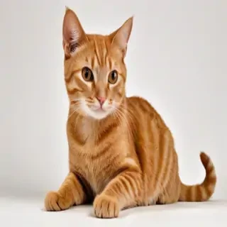 orange cat png