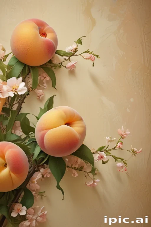 peach background wallpaper
