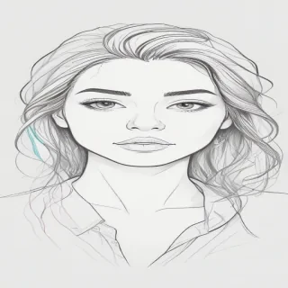 transparent line art