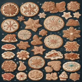 holiday cookie clipart