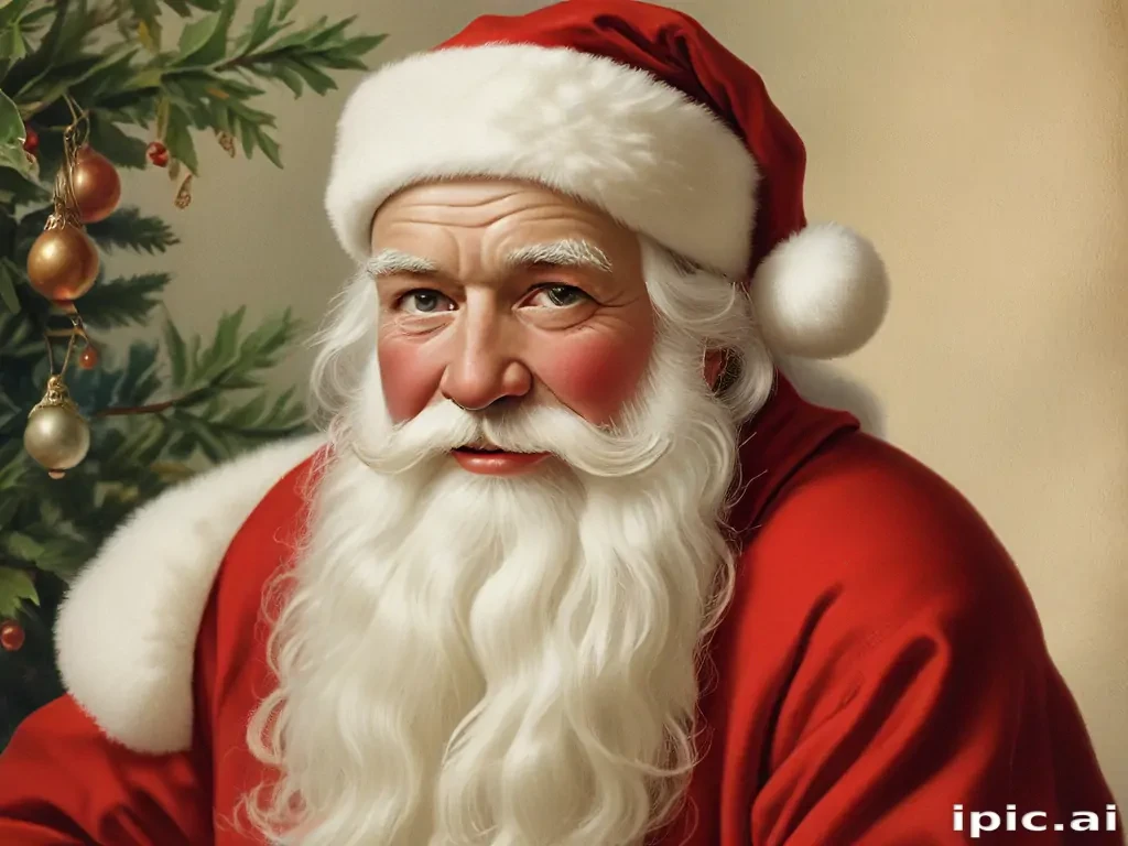 vintage santa image