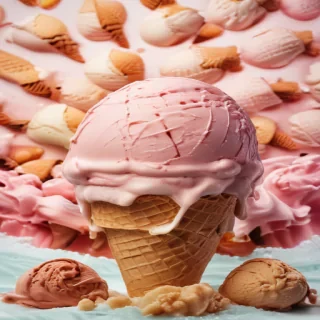 ice cream background