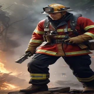 wallpaper fireman