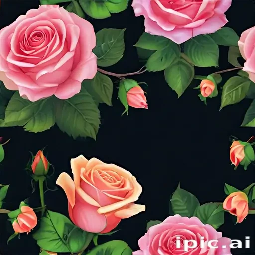 rose border