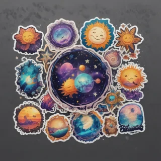 stickers png aesthetic