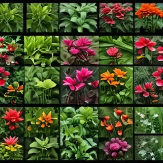plants zoom backgrounds