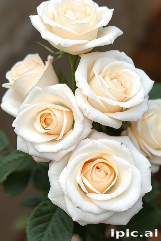 white roses png