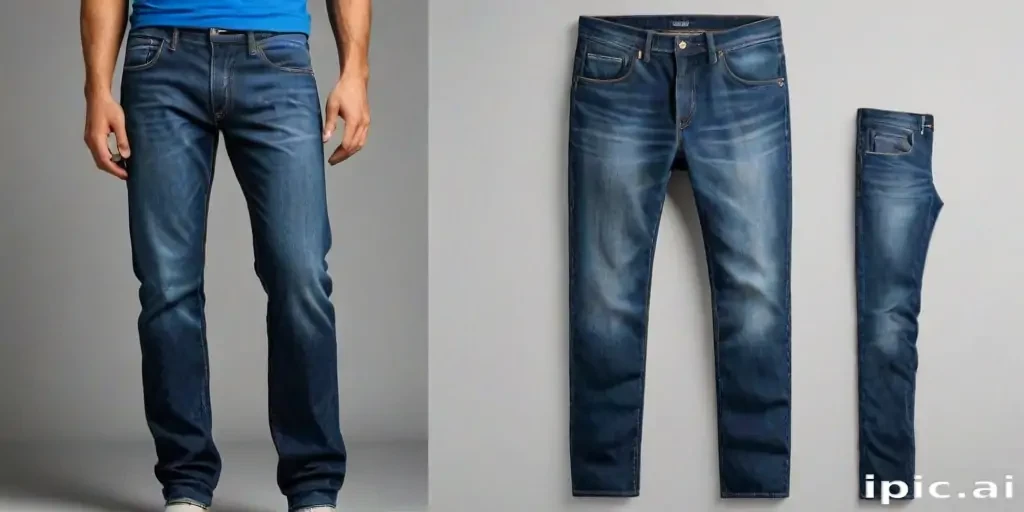 mock up jeans
