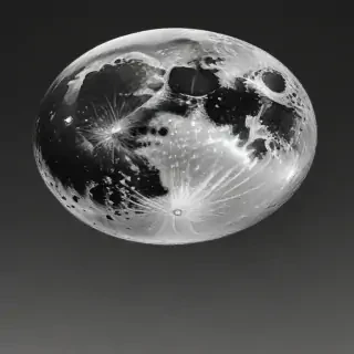 moon sketch