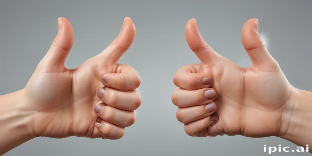 transparent thumbs up