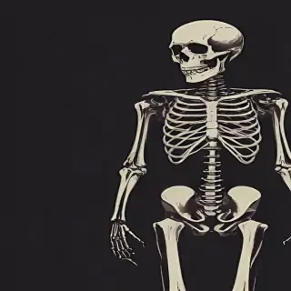 skeleton iphone wallpaper