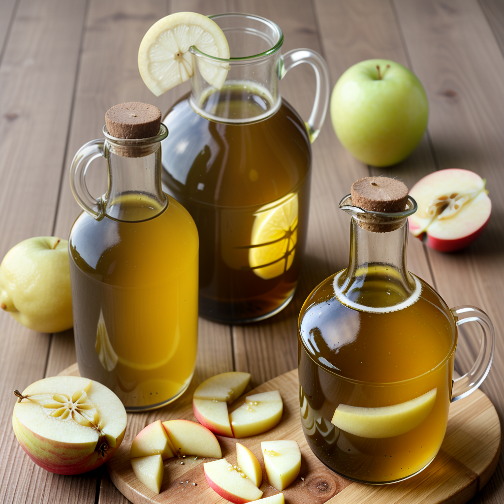 lemon and apple cider vinegar